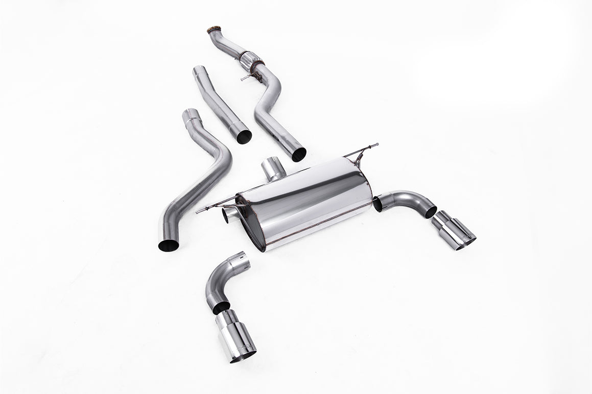 Milltek Sport - BMW M135i F20 F21 (None XDrive) (2012-2016) Cat-back & Rear Silencer Exhaust System - Nineteen72 Performance