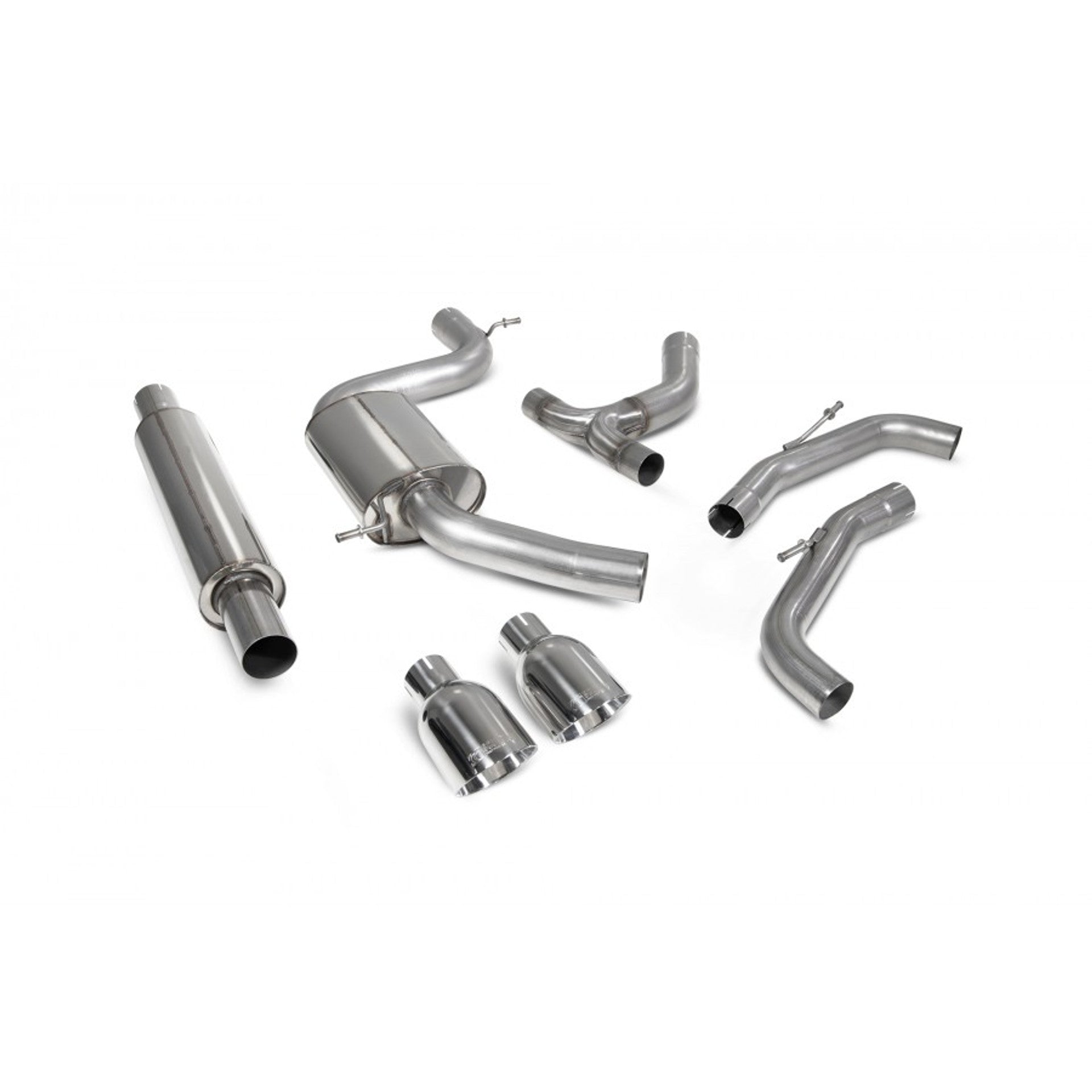 Scorpion GPF-back Exhaust System - Golf Mk8 GTI - Nineteen72 Performance