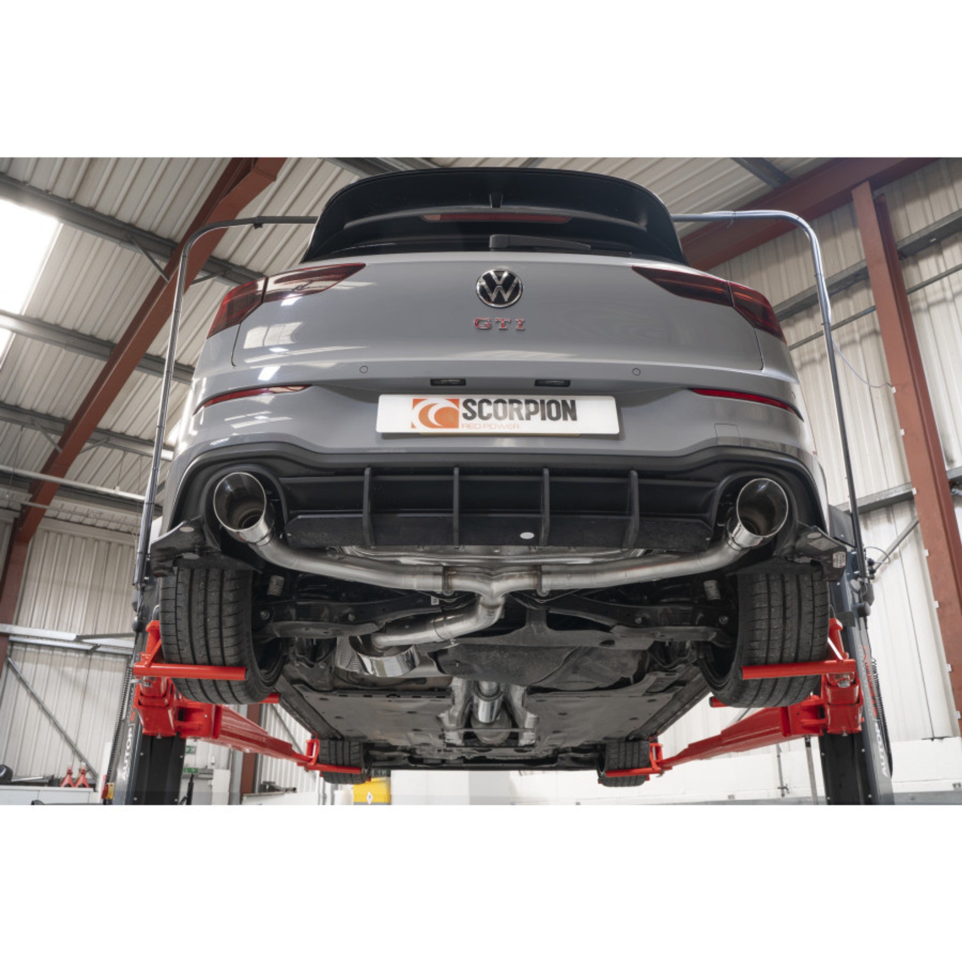Scorpion GPF-back Exhaust System - Golf Mk8 GTI Clubsport - Nineteen72 Performance