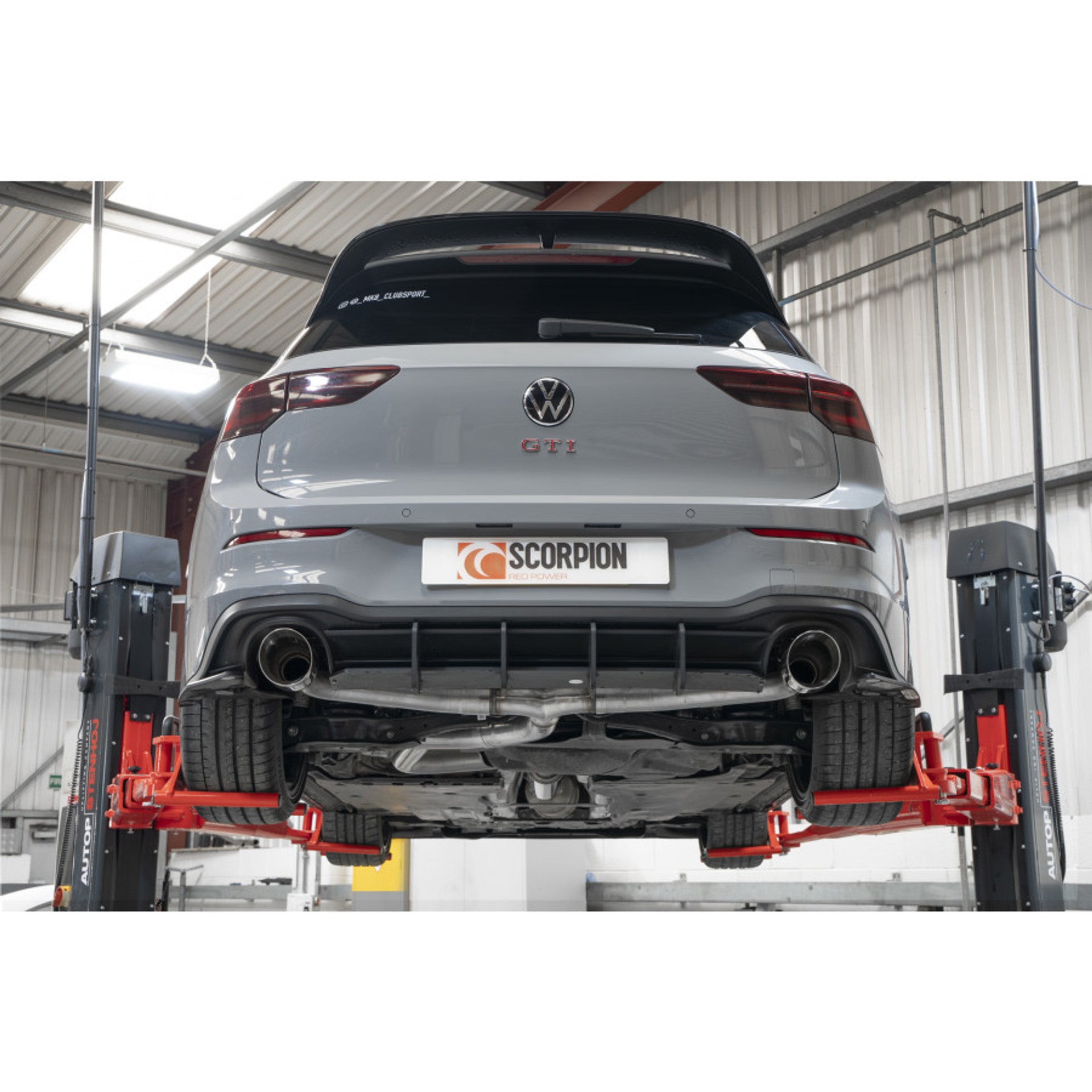 Scorpion GPF-back Exhaust System - Golf Mk8 GTI Clubsport - Nineteen72 Performance