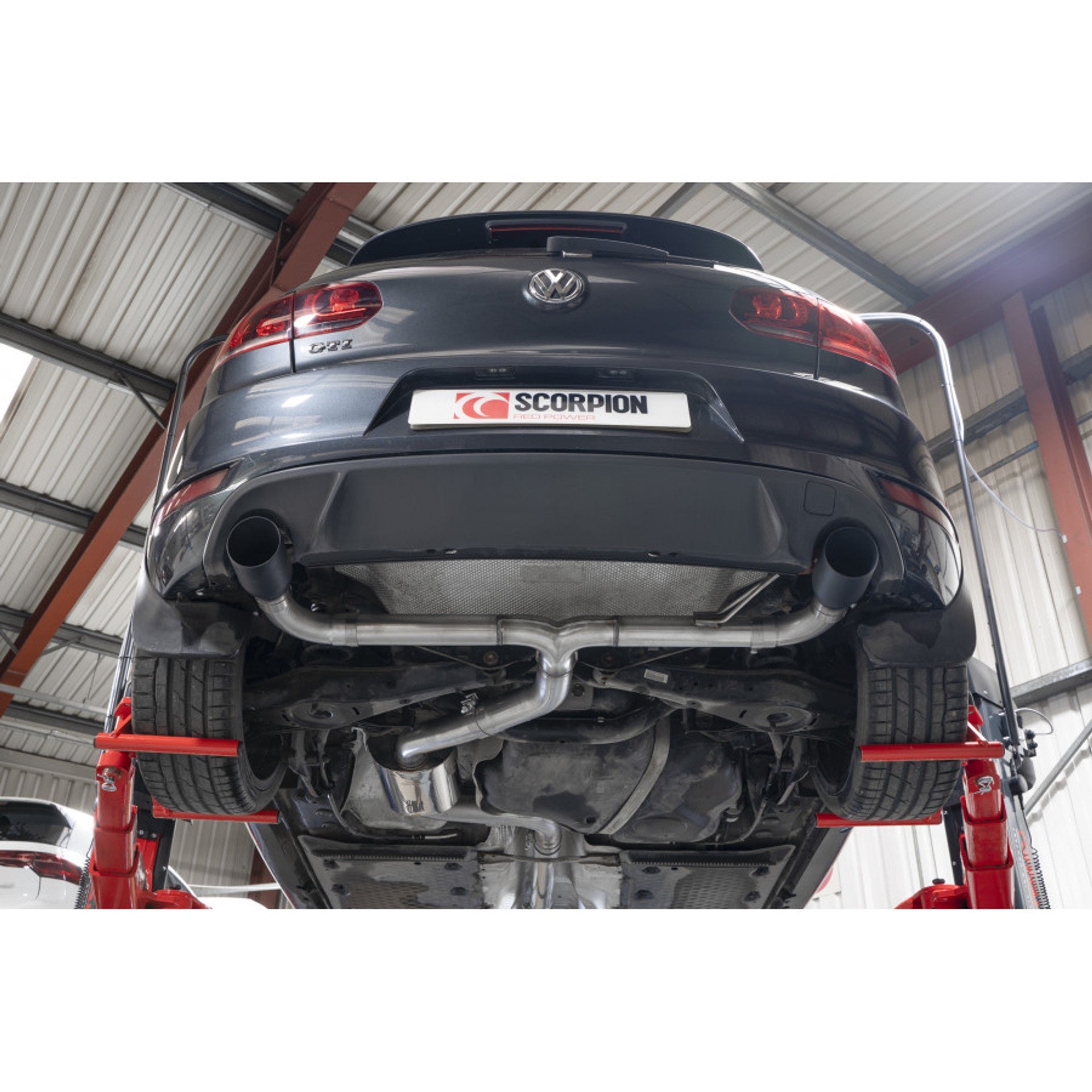 Scorpion Predator Cat Back Exhaust System - Golf Mk6 GTI/ED35 - Nineteen72 Performance