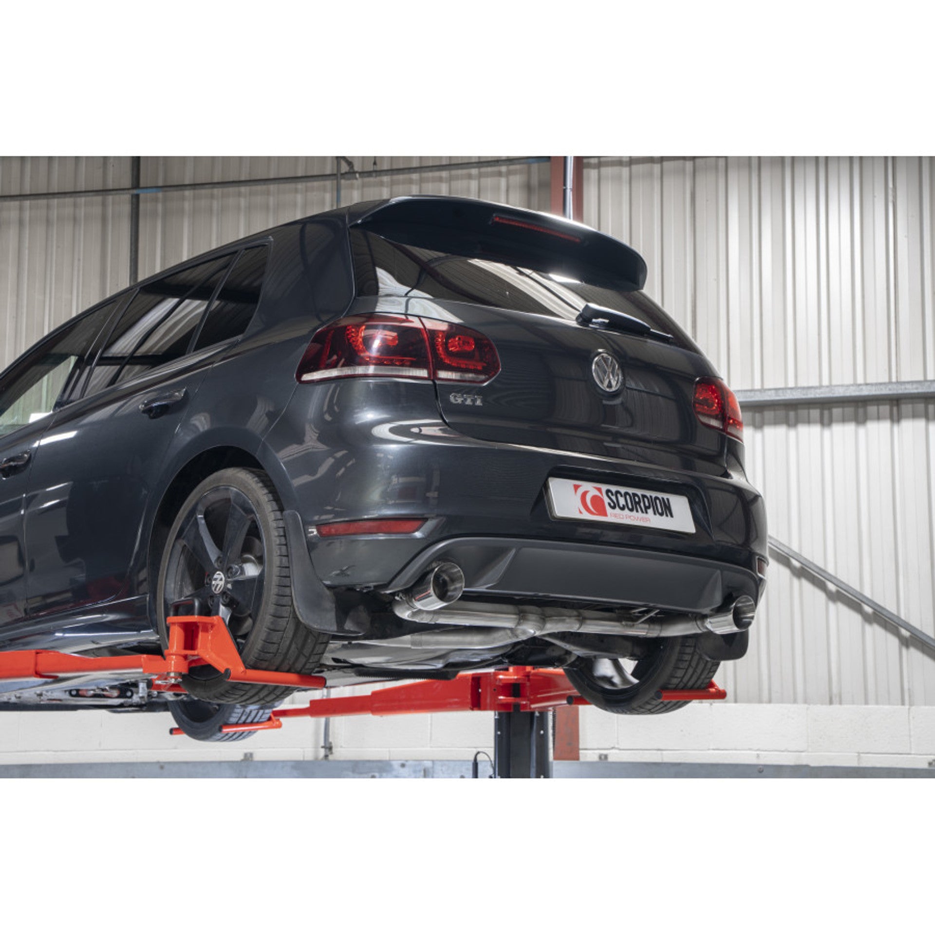 Scorpion Predator Cat Back Exhaust System - Golf Mk6 GTI/ED35 - Nineteen72 Performance