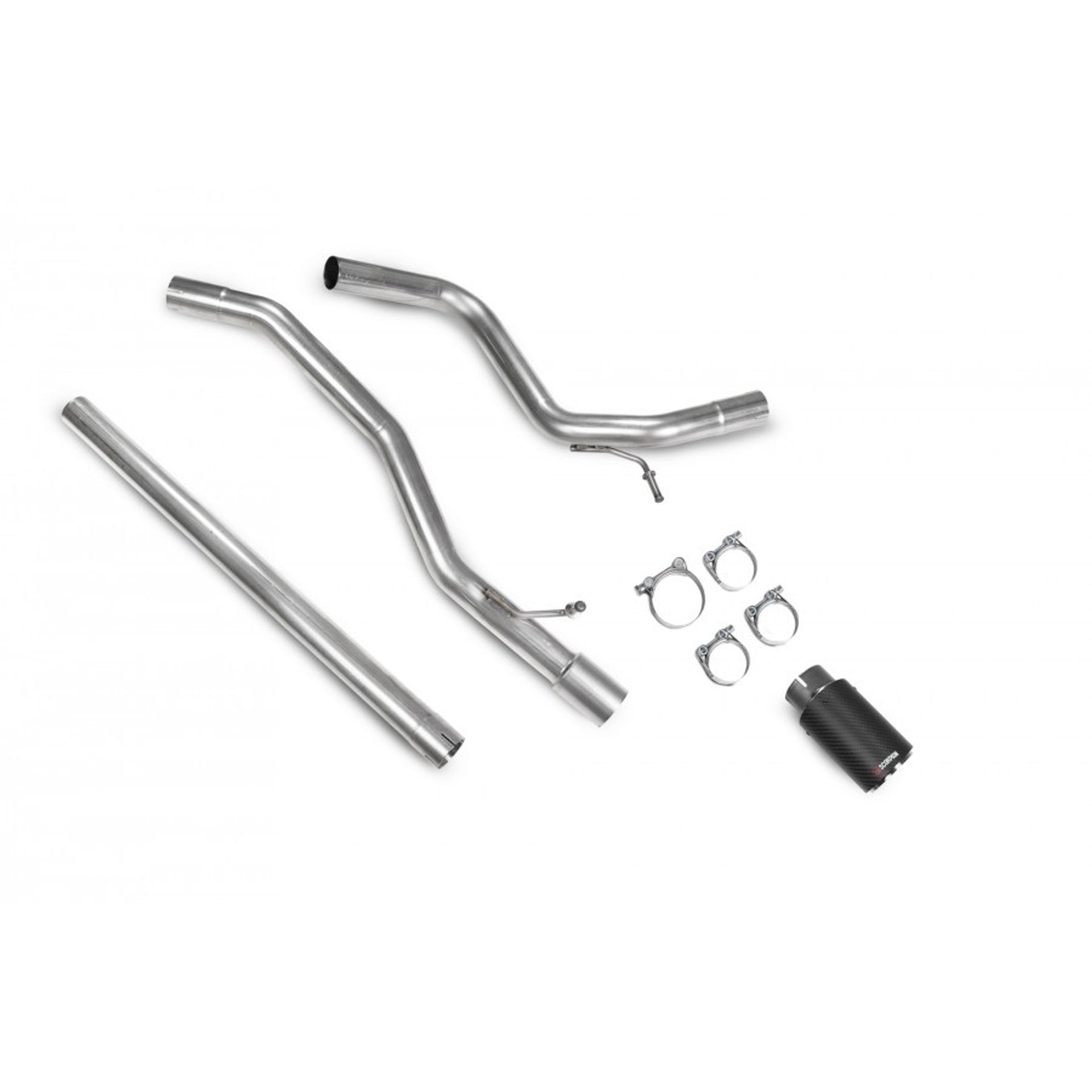 Scorpion Cat-Back Exhaust System Non Resonated - VW Up! GTI and 1.0TSI - Nineteen72 Performance