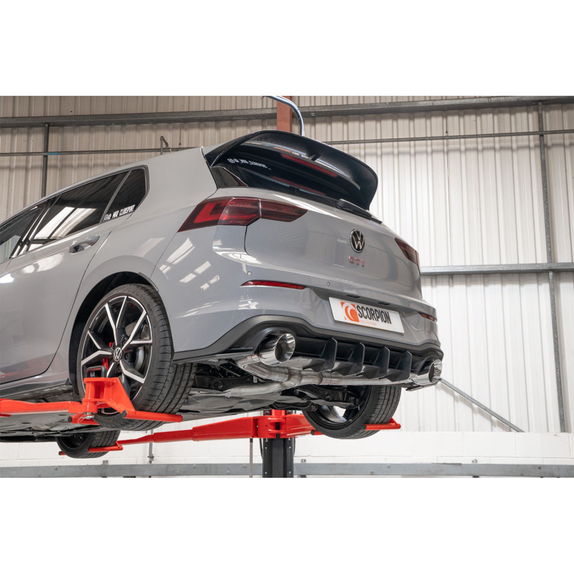 Scorpion GPF-back Exhaust System - Golf Mk8 GTI Clubsport - Nineteen72 Performance
