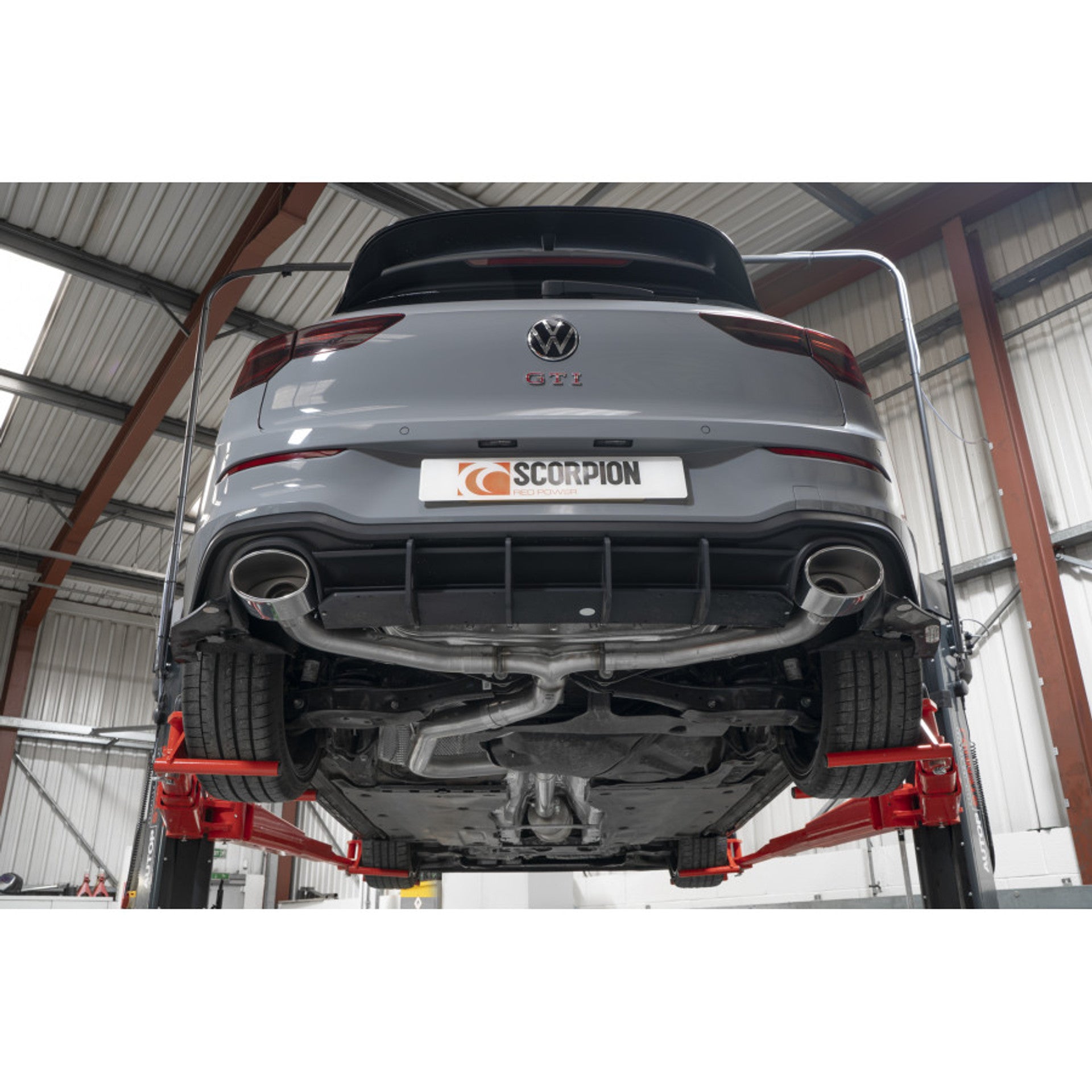 Scorpion GPF-back Exhaust System - Golf Mk8 GTI Clubsport - Nineteen72 Performance
