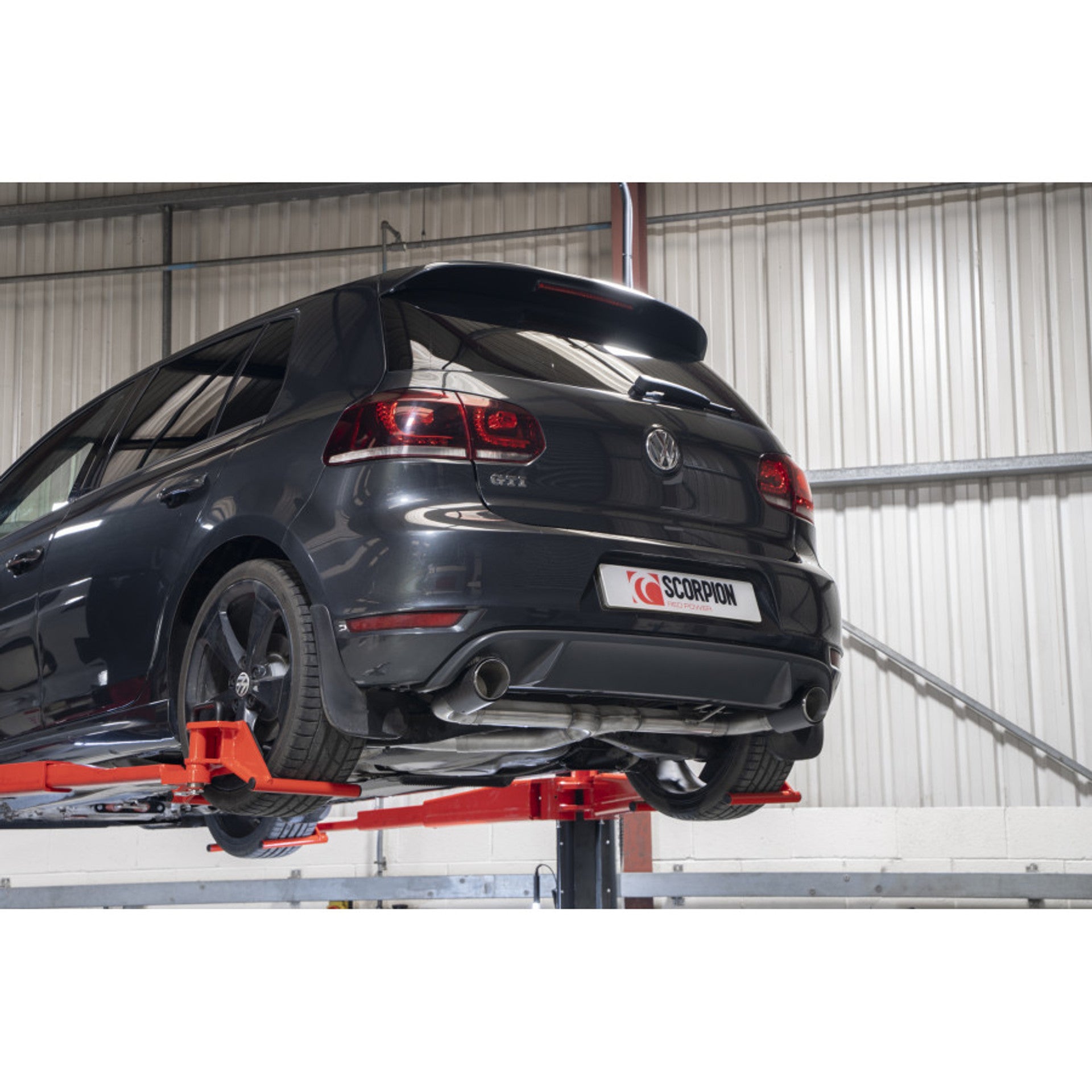Scorpion Predator Cat Back Exhaust System - Golf Mk6 GTI/ED35 - Nineteen72 Performance