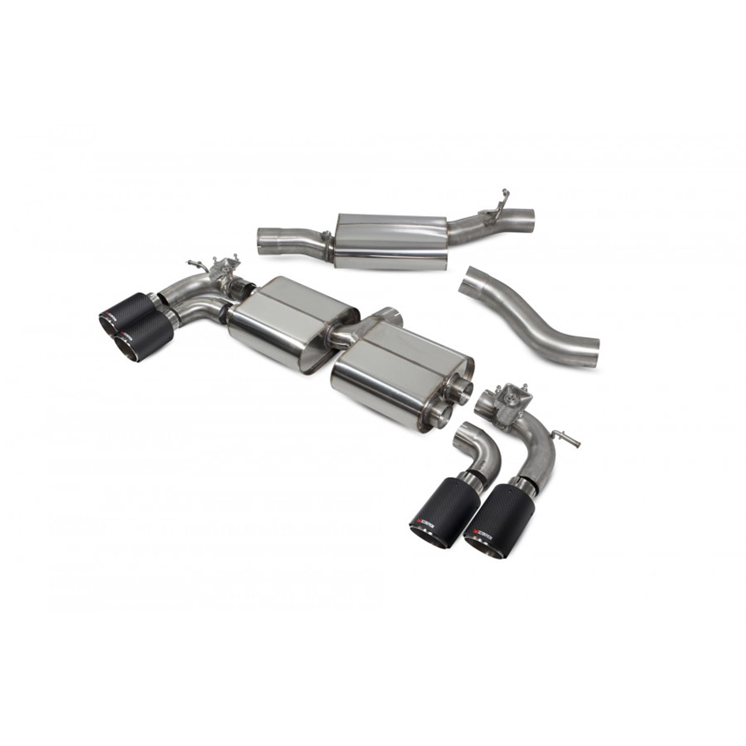 Scorpion Volkswagen Golf R Cat Back Exhaust System (Mk7 2014-2016) - Nineteen72 Performance