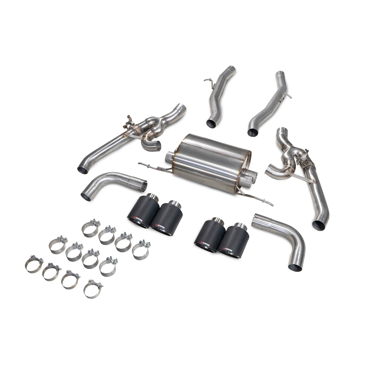 Scorpion BMW X3M OPF Back Exhaust System (F97) - Nineteen72 Performance