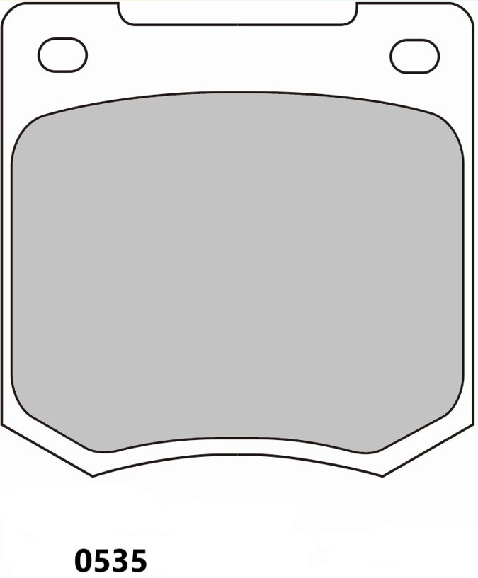 Leon Cupra VZ TCR Rear Performance Brake Pads 0535 - Nineteen72 Performance