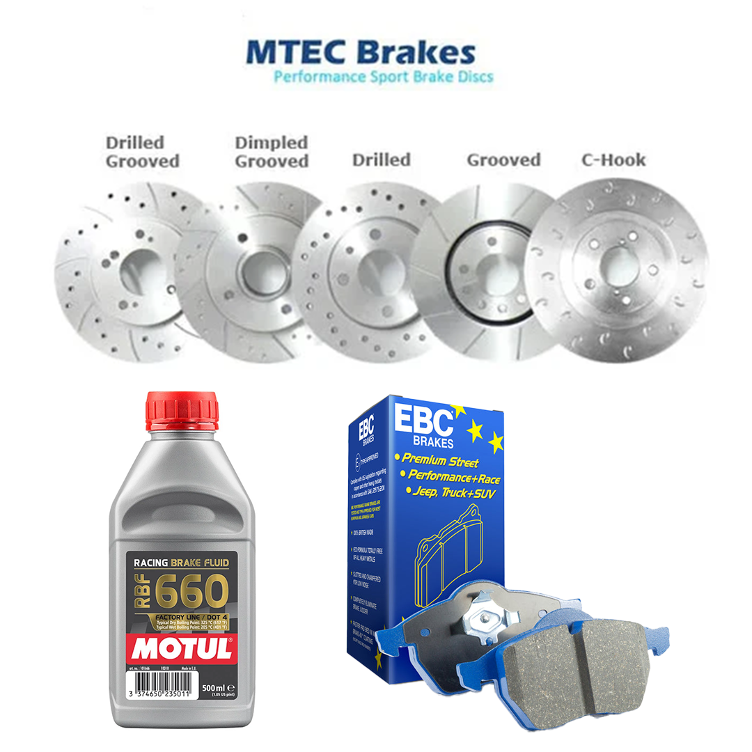 Stage 2 Brake Package Upgrade (Front Kit) - VW Golf MK7 / MK7.5 (Non-Performance Pack) - Nineteen72 Performance