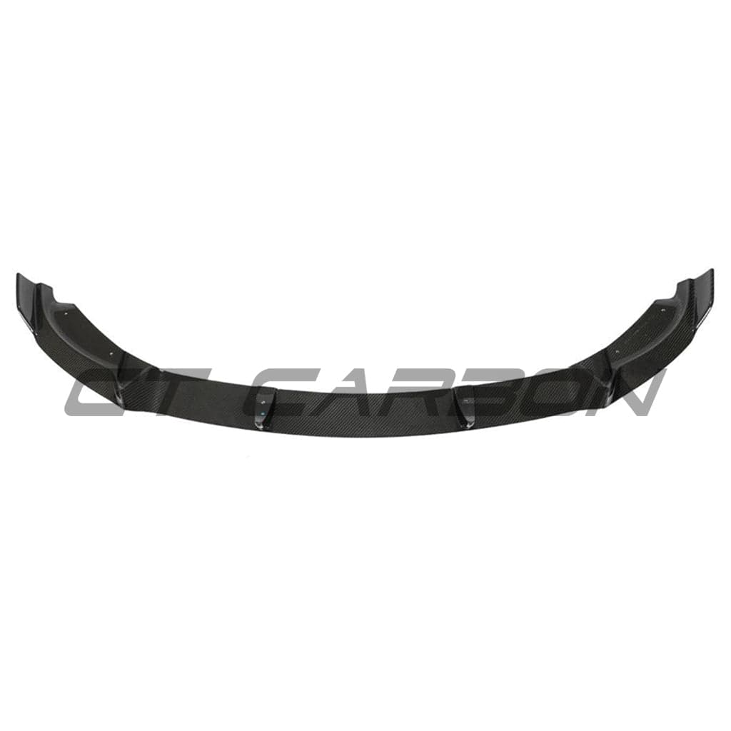 Tesla Model Y MK1 2020-2025 carbon fibre full kit by CT Carbon, showing the sleek carbon fibre exterior parts of the vehicle.
