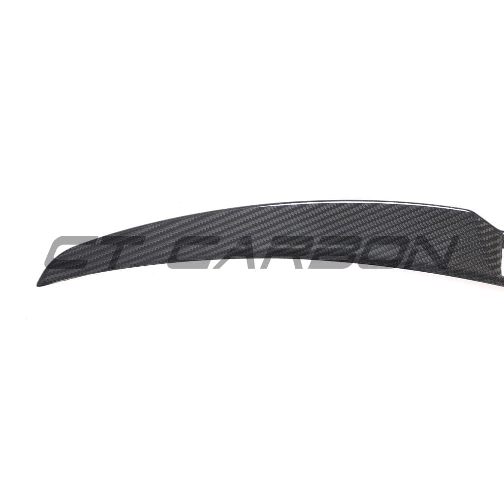 Tesla Model Y MK1 2020-2025 carbon fibre full kit by CT Carbon, showing the sleek, lightweight carbon fibre panels and accessories.