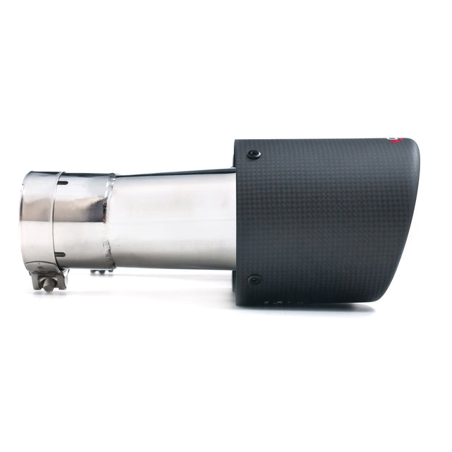 Cobra Sport - Pair of 4" Twin Inward Rolled Carbon Fibre Tips - Nineteen72 Performance