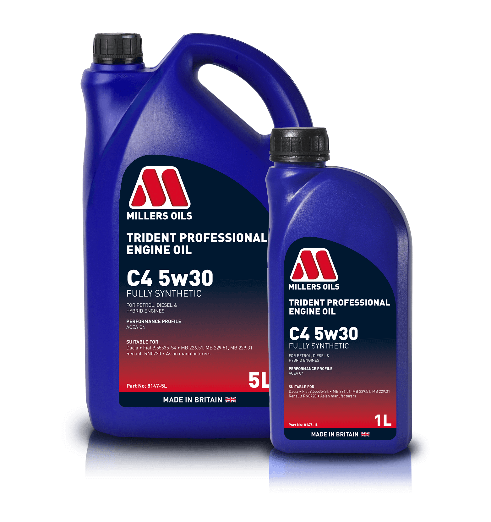 Millers Trident Professional C4 5w30 Engine Oil product image