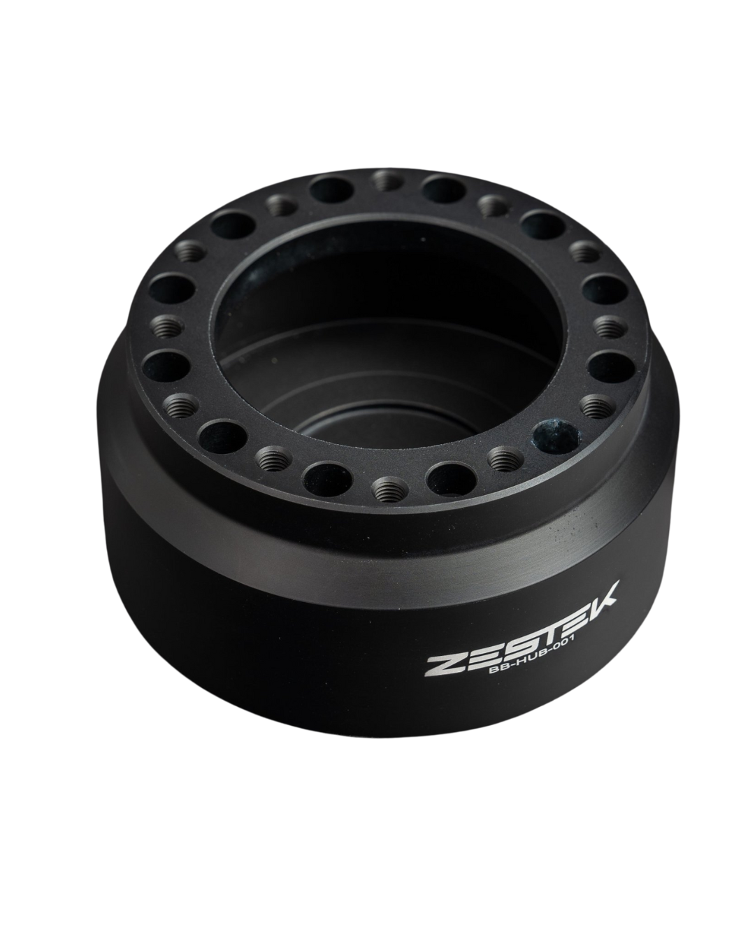 Zestek Racing Boss Kit for BMW FXX GXX steering wheel accessories, featuring a sleek black and silver design with mounting hardware.