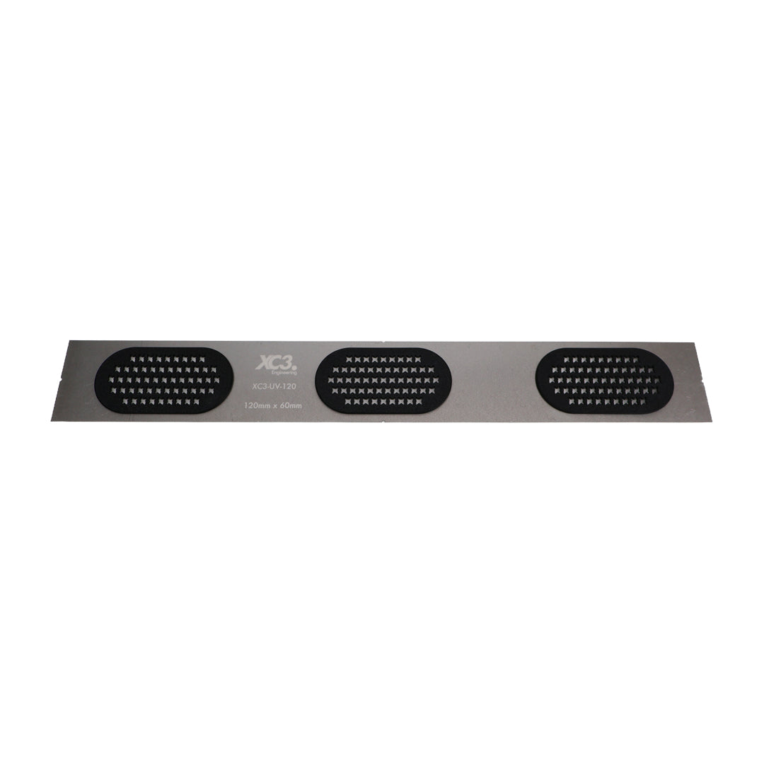 XC3 Engineering rear bumper speed holes for BMW M2, M3, M4 models including E46, E9X, F8X, G8X, showcasing aerodynamic vent design.