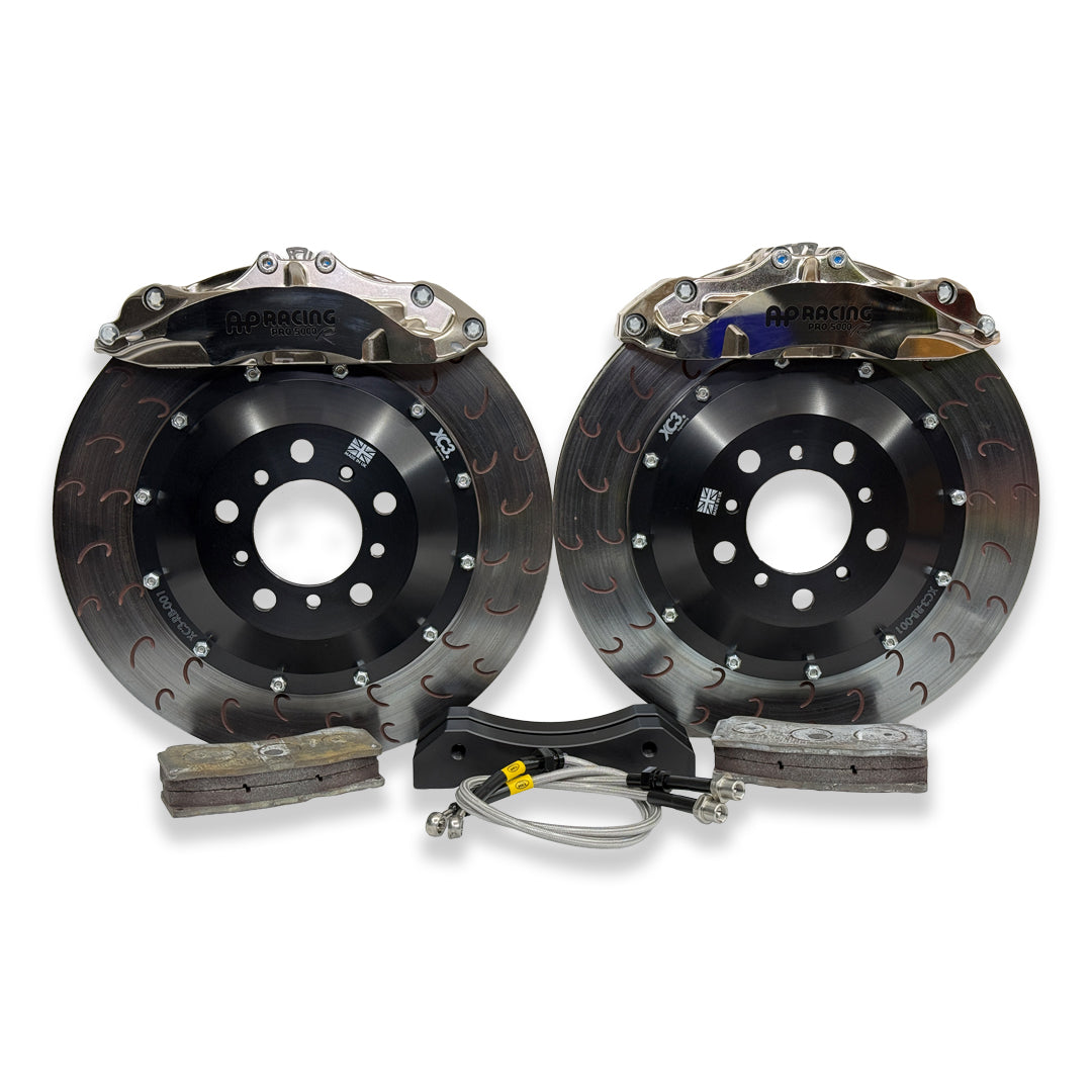 Audi S3 8P / 8V – BTCC Big Brake Kit – Nickel Plated AP Racing CP9660 18mm Pad Complete Upgrade | XC3 Engineering