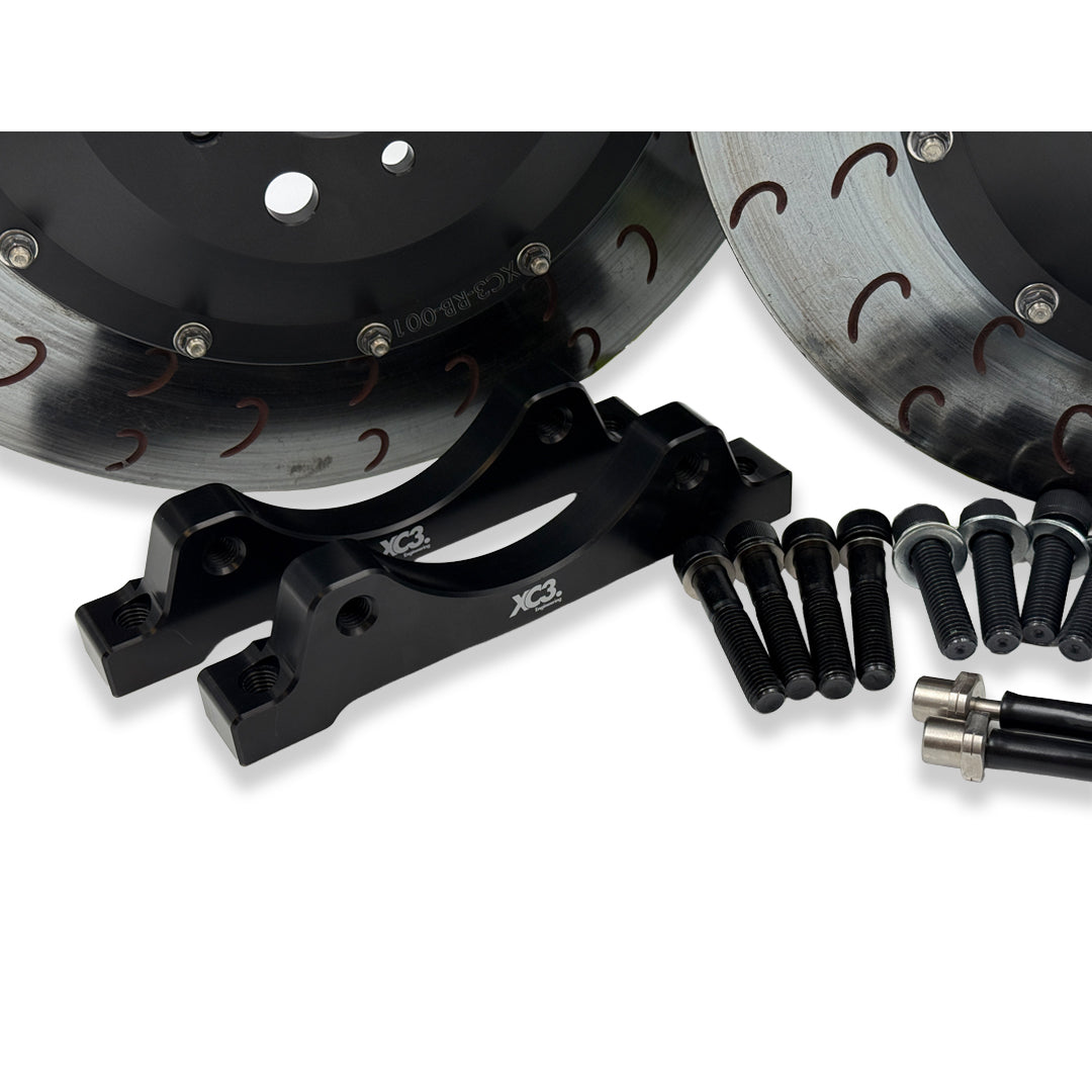 BMW M3 E90 E92 E93 25mm Endurance BTCC Big Brake Kit – AP Racing CP9668 368mm Front Brake Upgrade | XC3 Engineering
