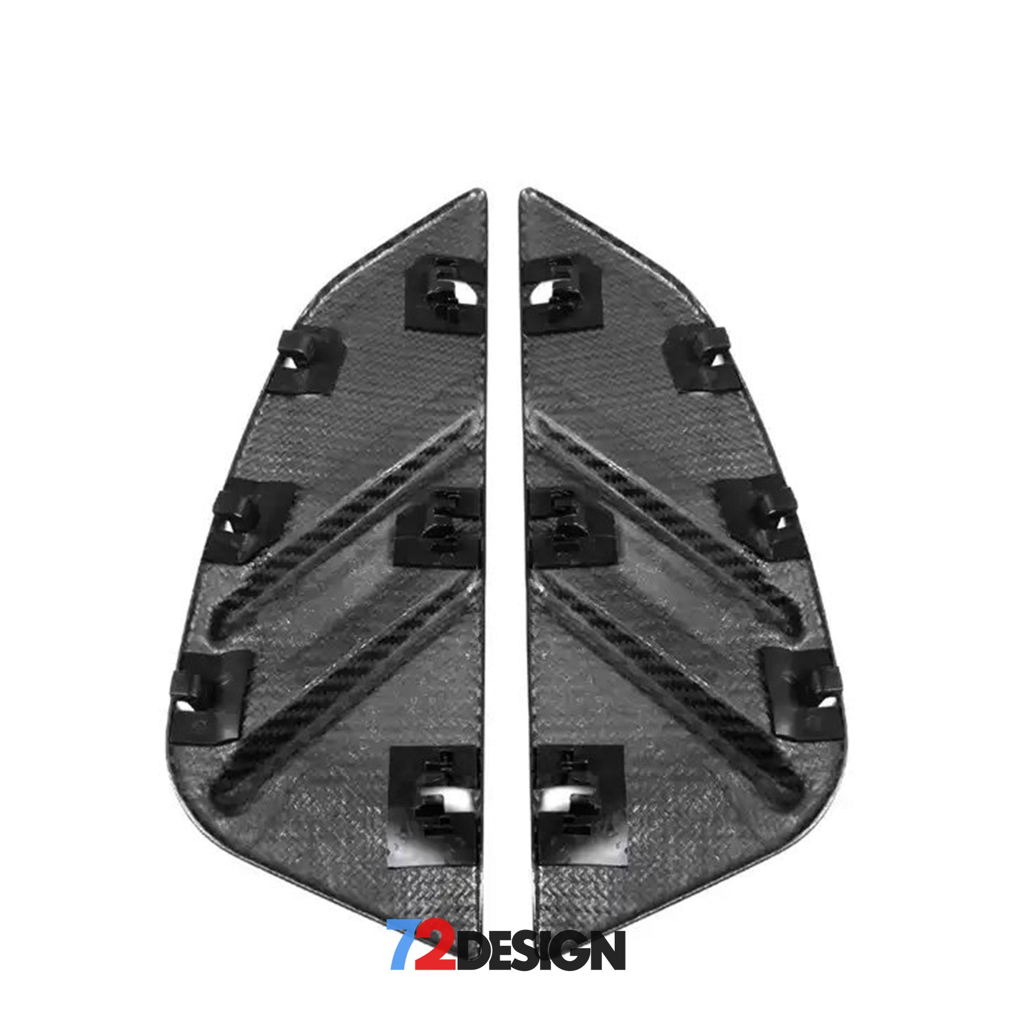 72Design BMW M4 (G82) Gloss Carbon Fibre (Pre-Preg) Performance Style Replacement Side Fender - Nineteen72 Performance