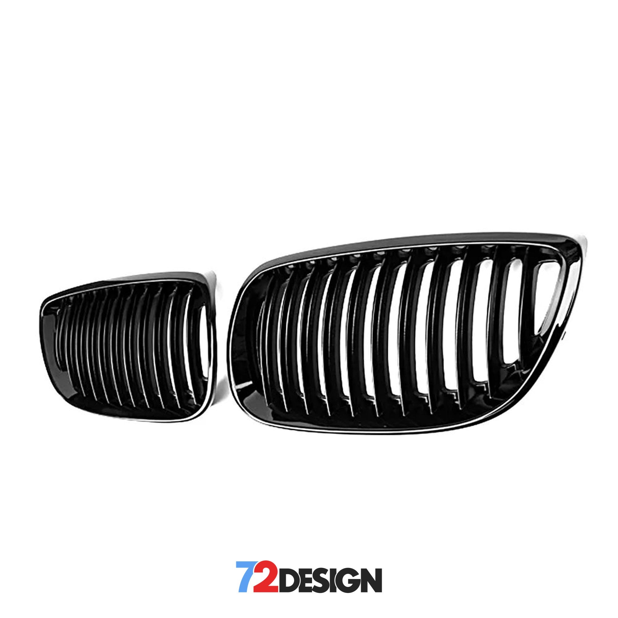 72Design - BMW M3 Gloss Black Single Slat Grill (E92/E93) - Nineteen72 Performance