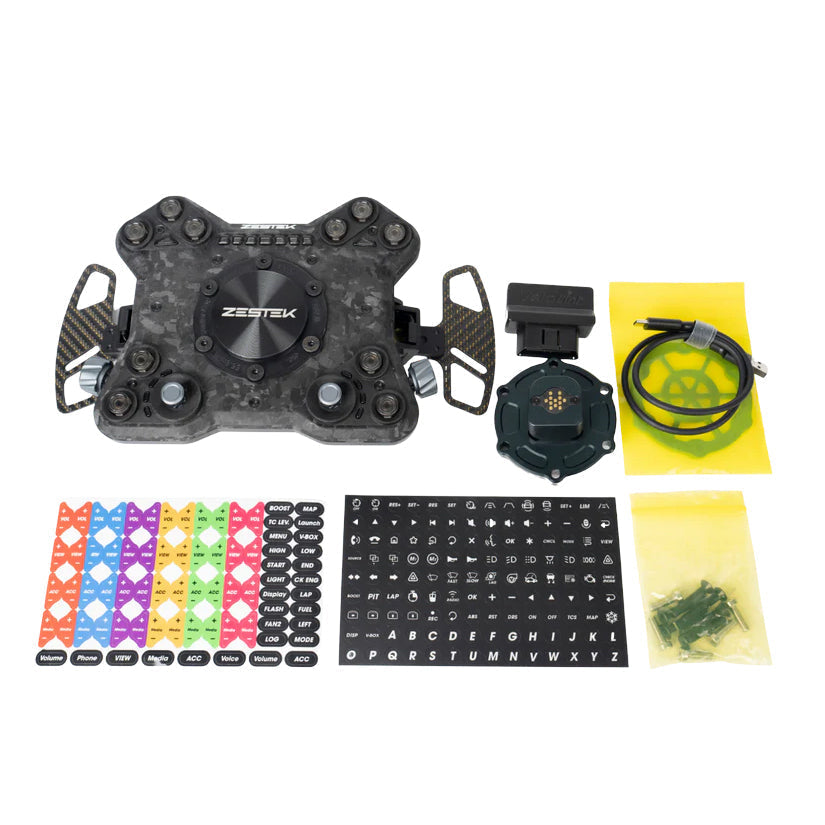 Zestek Racing SCX Steering Wheel Control Panel Porsche 911 991.2
