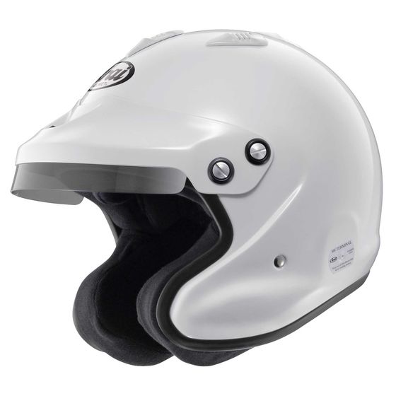 Arai GP-J3 White Racing Helmet FIA-8859-2015 - Nineteen72 Performance
