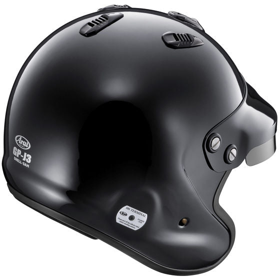 Arai GP-J3 Black Racing Helmet FIA-8859-2015 - Nineteen72 Performance
