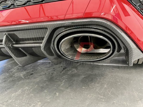 AP Audi RS3 8Y Pre-Preg Carbon Fibre Rear Diffuser (2020-2024)