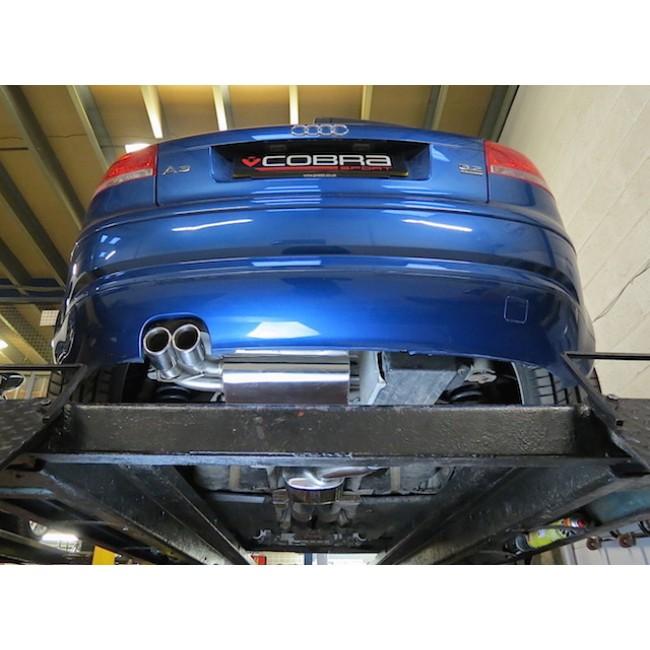 Cobra Sport - Audi A3 (8P) 3.2 V6 Quattro Cat Back Performance Exhaust - Nineteen72 Performance