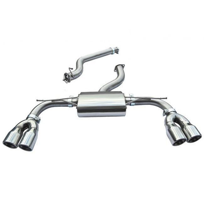 Cobra Sport - Audi S3 (8V) Saloon (Non-Valved) (13-18) Cat Back Performance Exhaust - Nineteen72 Performance