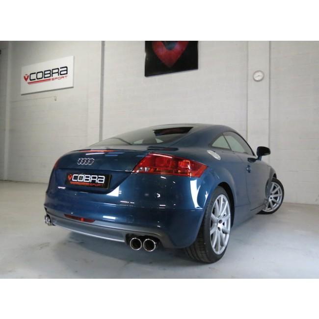 Cobra Sport - Audi TT (Mk2) 1.8/2.0 TFSI (2WD) (2007-11) Turbo Back Performance Exhaust - Nineteen72 Performance
