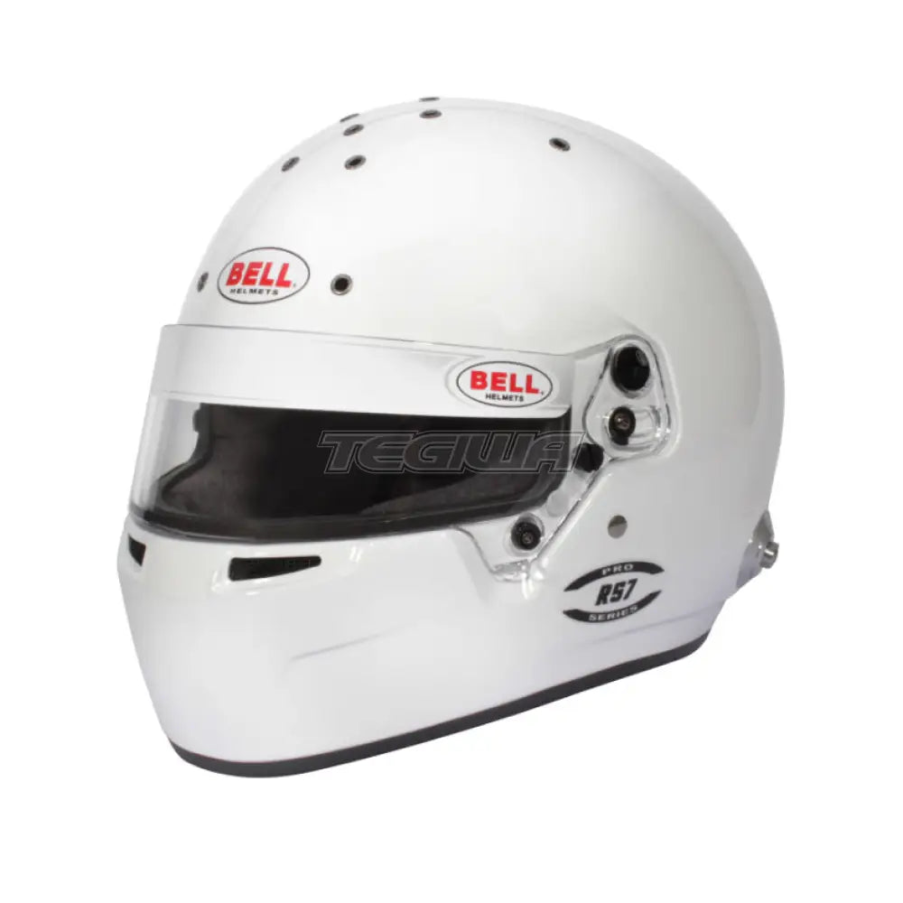 Bell Full Face RS7 Pro Helmet White (HANS) FIA8859/SA2020 - Nineteen72 Performance