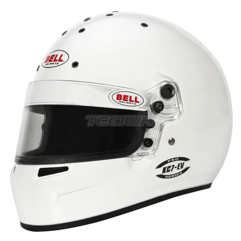 Bell KC7-EV Karting Helmet White CMR2016 - Nineteen72 Performance