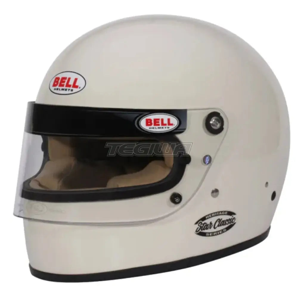 Bell Star Classic Helmet Vintage White FIA8859/SA2020 - Nineteen72 Performance