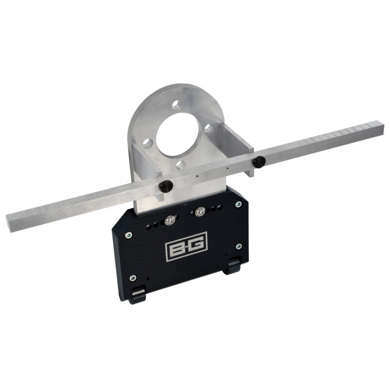 BG Racing Hub Stands Kit for professional vehicle alignment and suspension setup