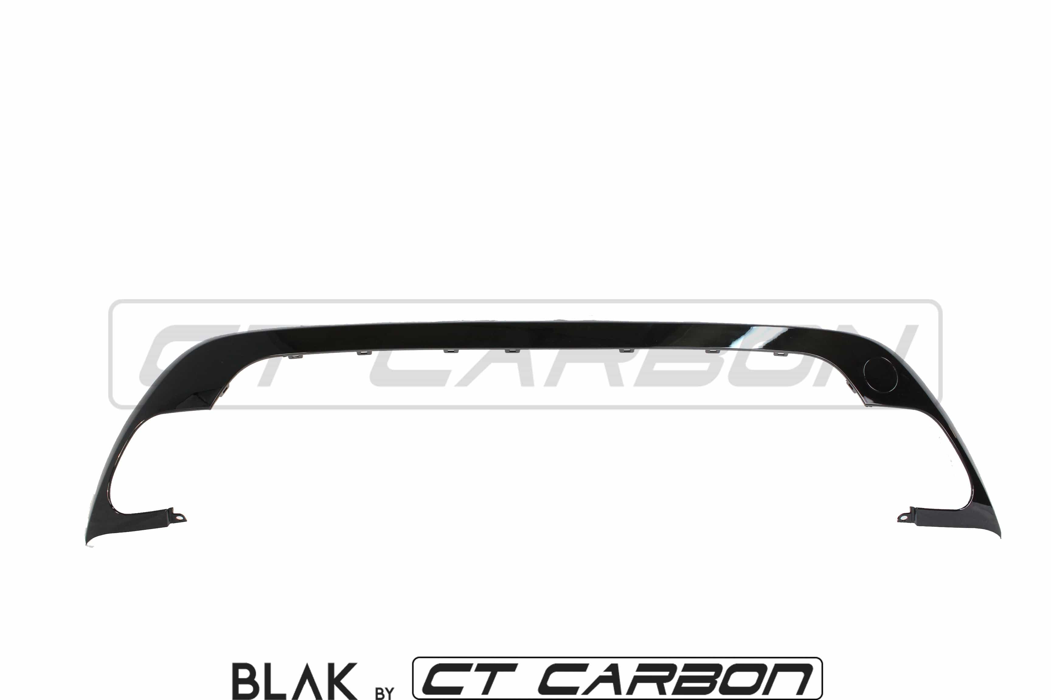 Full black edition trim kit for Range Rover Velar by CT Carbon, includes black accents and details for 2017+ models.
