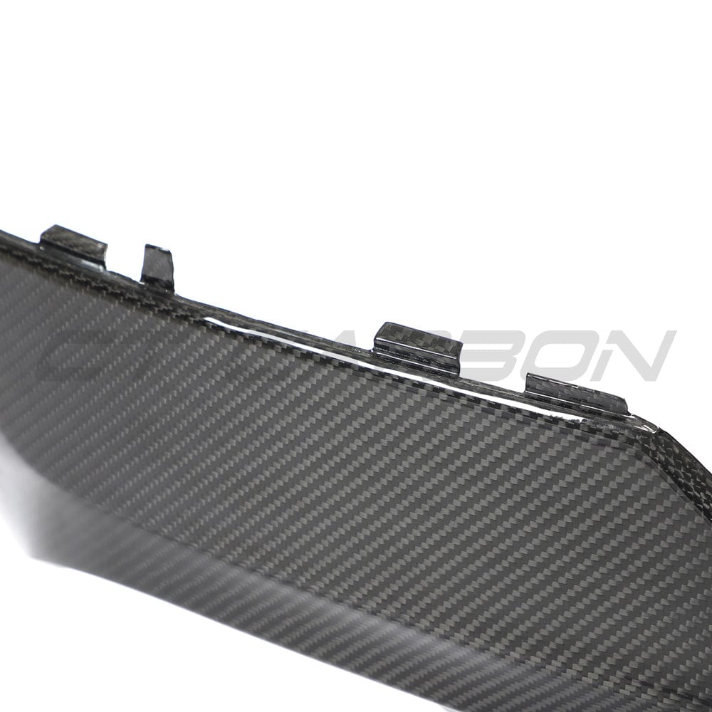 BMW G22 4 Series carbon fibre diffuser kit by CT Carbon, showcasing black carbon fibre material and sleek aerodynamic design.