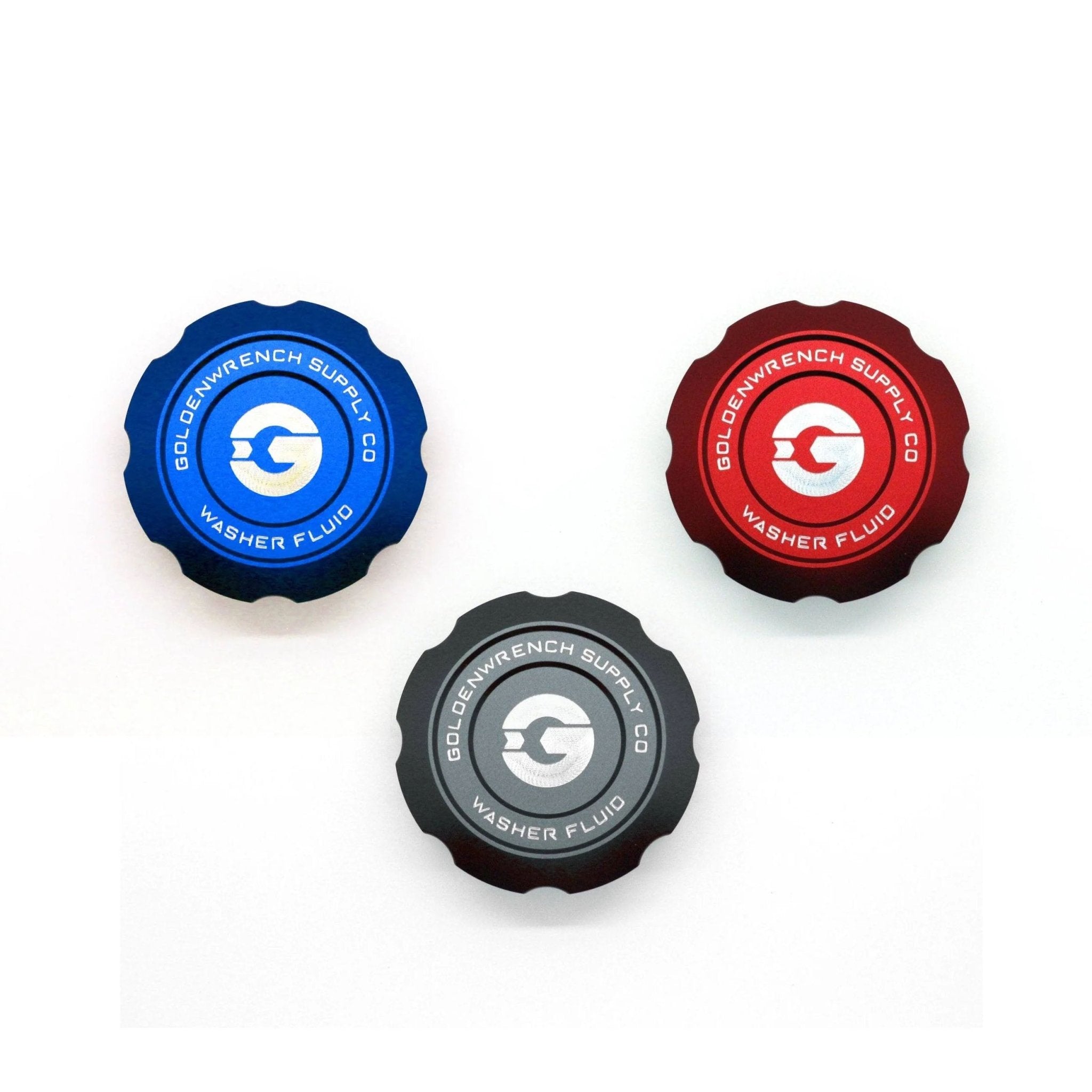 Goldenwrench BMW F Series Billet Washer Fluid Cap