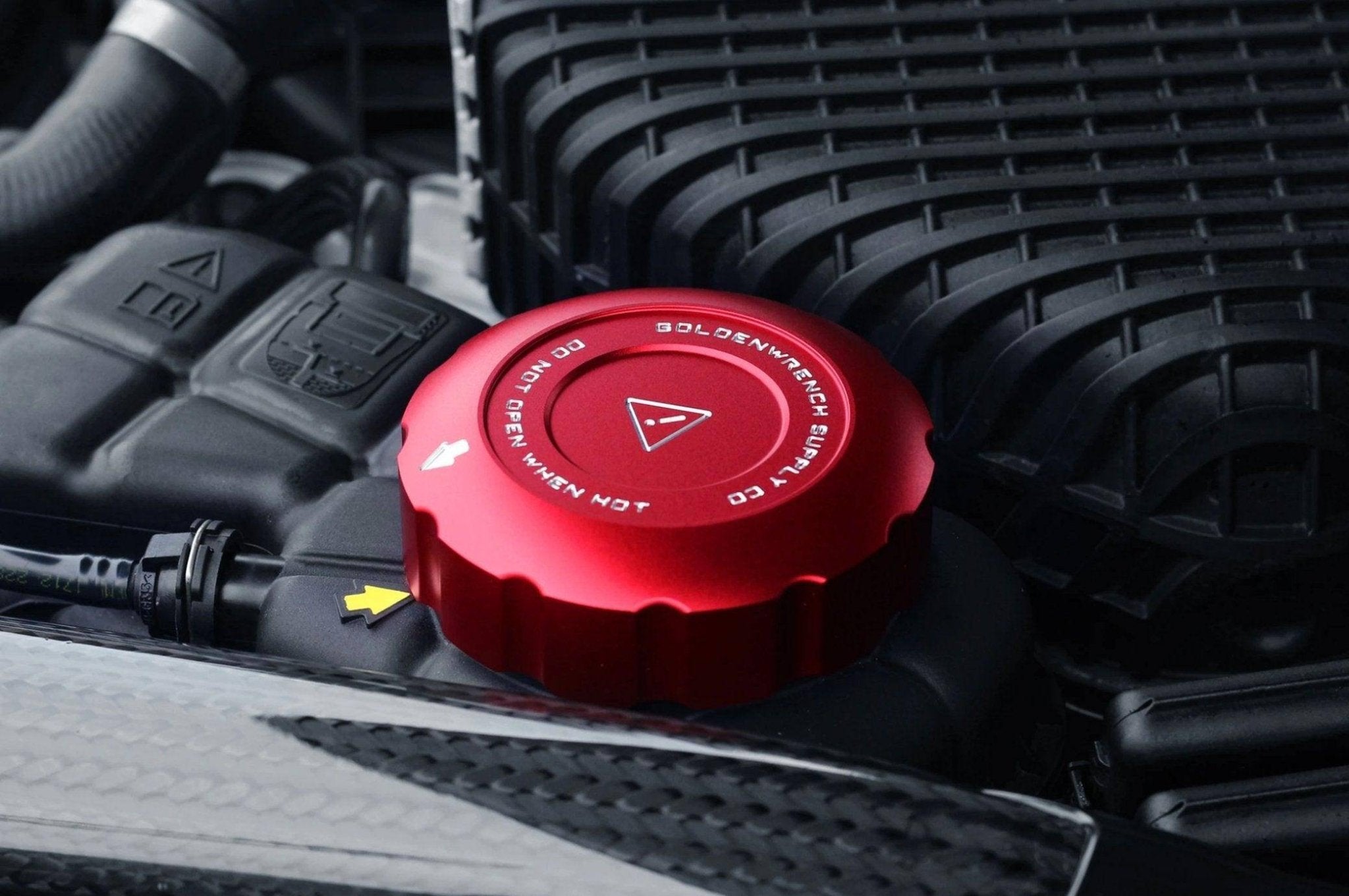 Goldenwrench BMW M Vehicles (N55, S55, S63) Coolant Expansion Tank Cap Cover