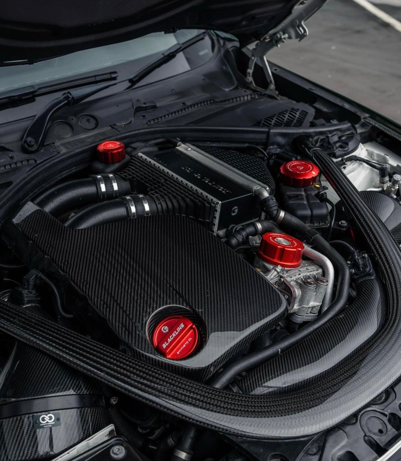 Goldenwrench BMW M2 Competition F87, M3 F80 & M4 F82 Engine & Fuel Cap Set