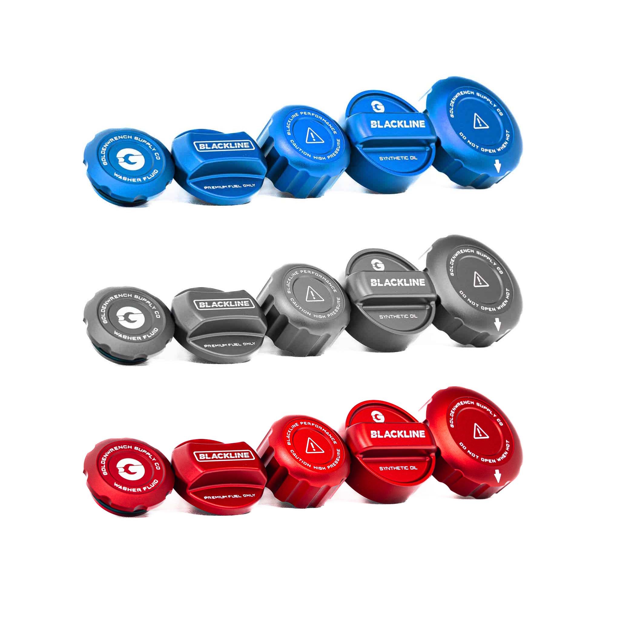 Goldenwrench BMW M2 Competition F87, M3 F80 & M4 F82 Engine & Fuel Cap Set