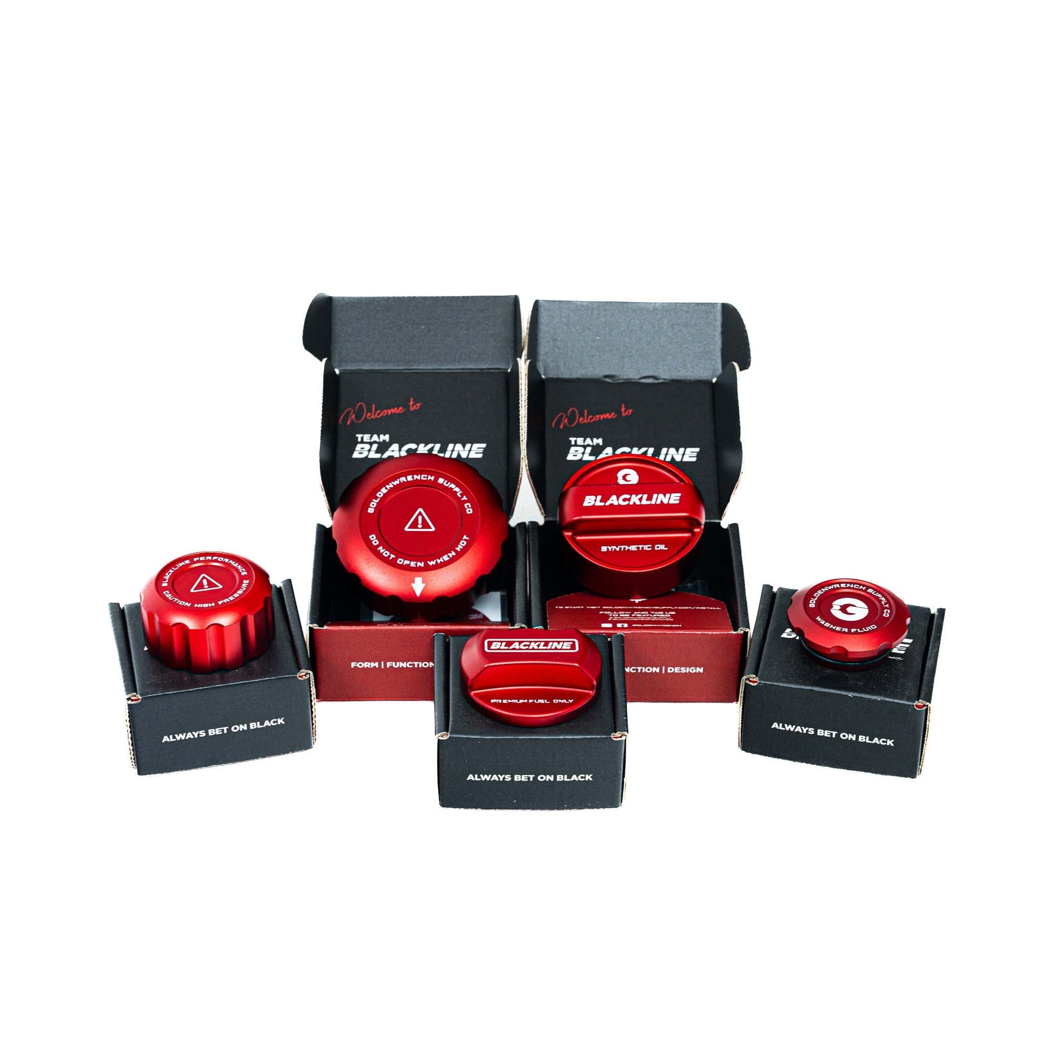 Goldenwrench BMW M2 Competition F87, M3 F80 & M4 F82 Engine & Fuel Cap Set