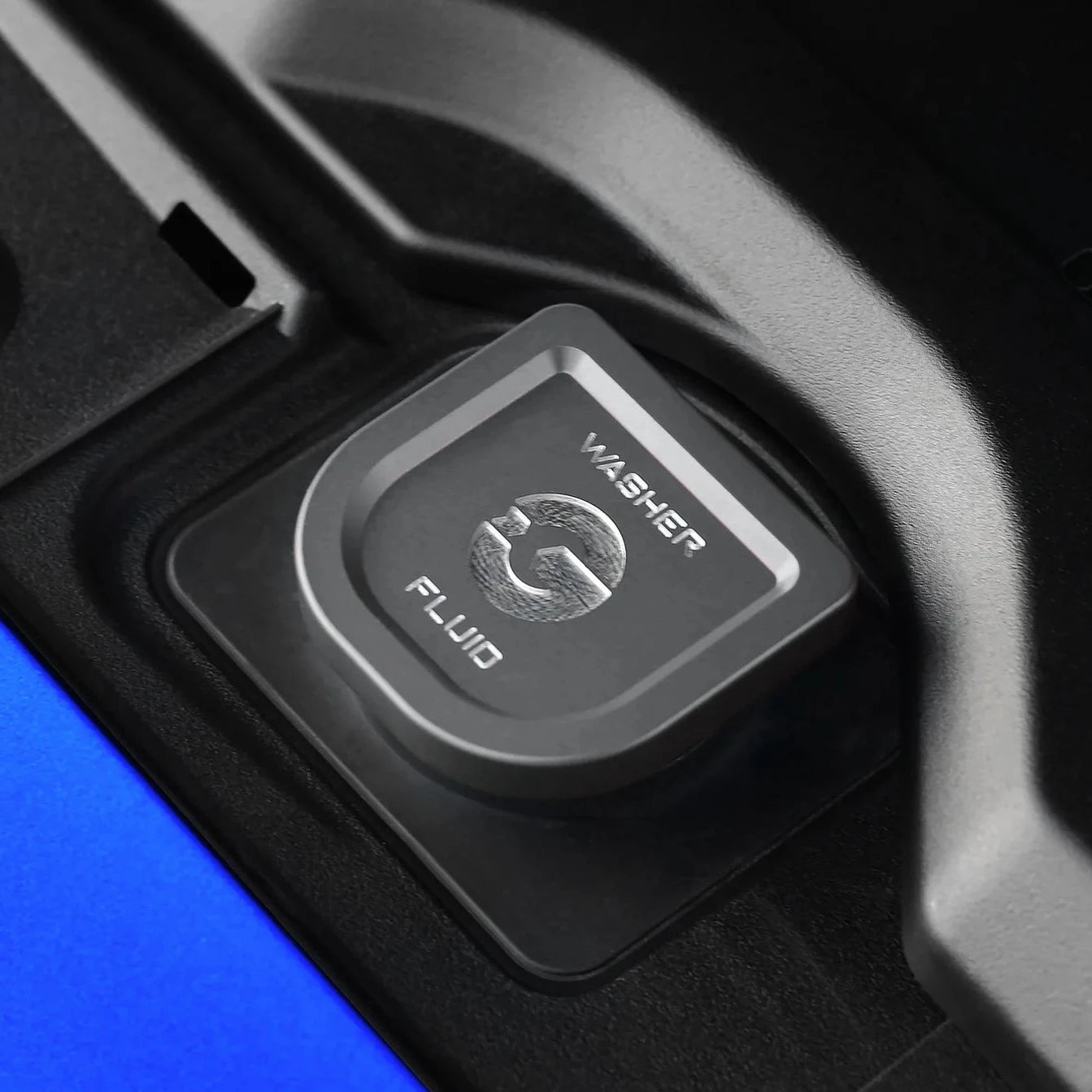 Goldenwrench BMW M2 G87, M3 G80 & M4 G82 Blackline Blue Washer Fluid Cap