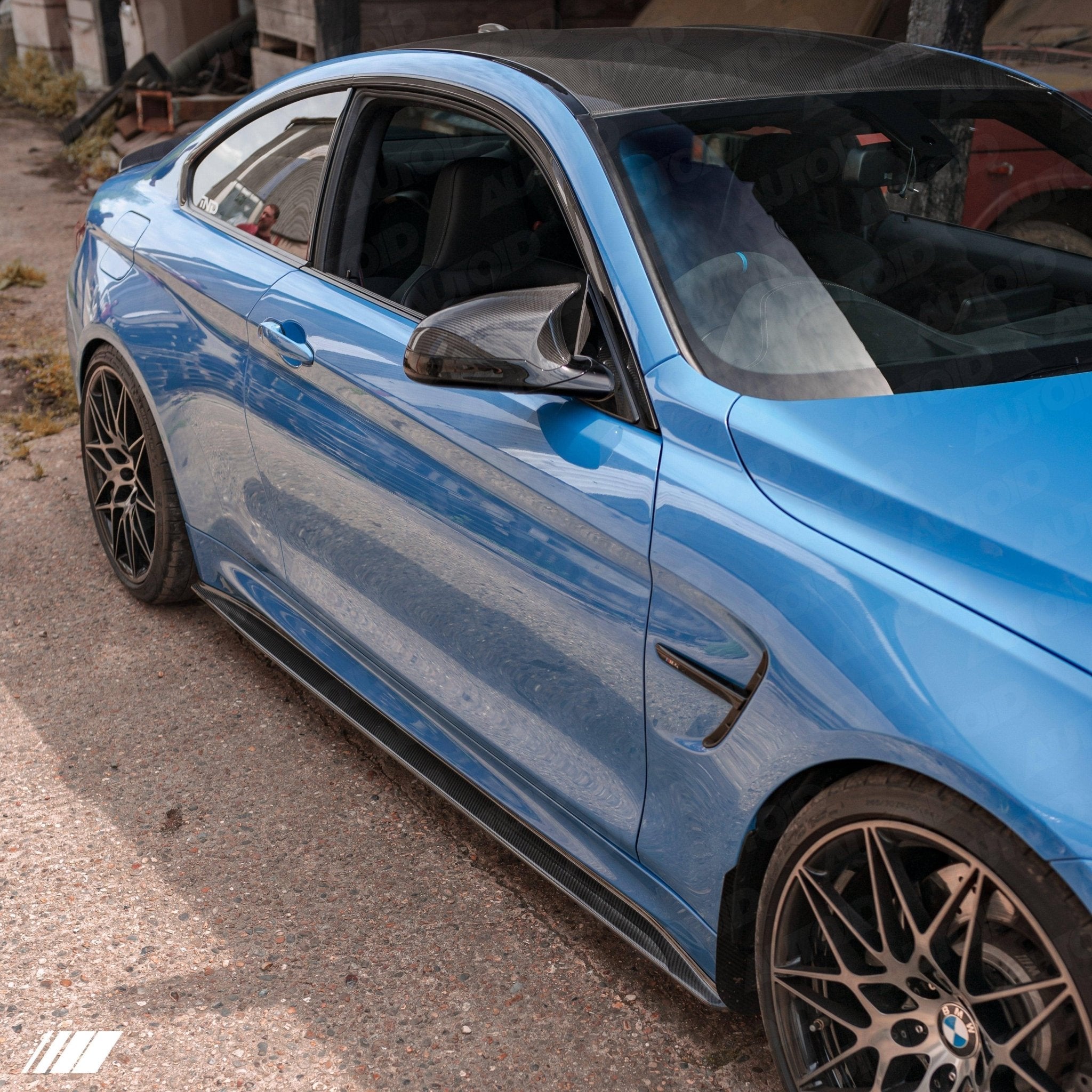 AP BMW M3 F80 & M4 F82 F83 Carbon Fibre Arch Guard Set (2014-2020)