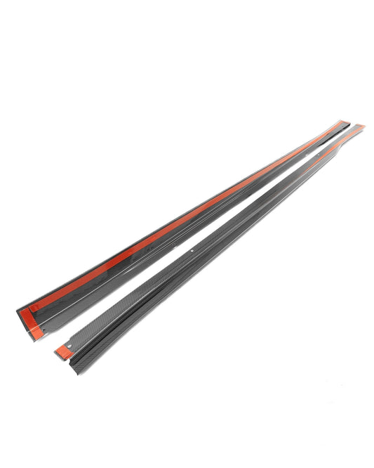 TREVORA PR-1 pre-preg carbon fibre side skirts for BMW G90 G99 M5