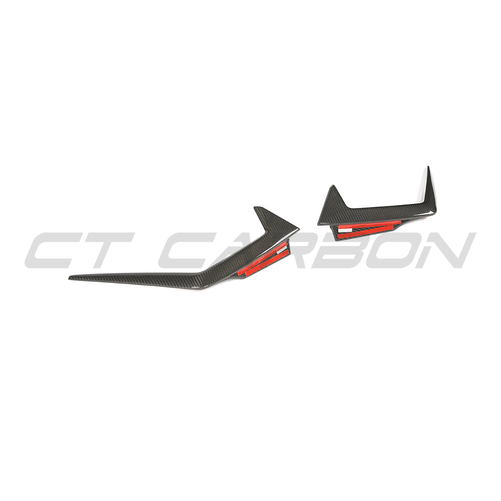 BMW G90 G99 M5 Carbon Fibre Front Bumper Trim by CT Carbon, automotive accessories for a sleek, sporty look.