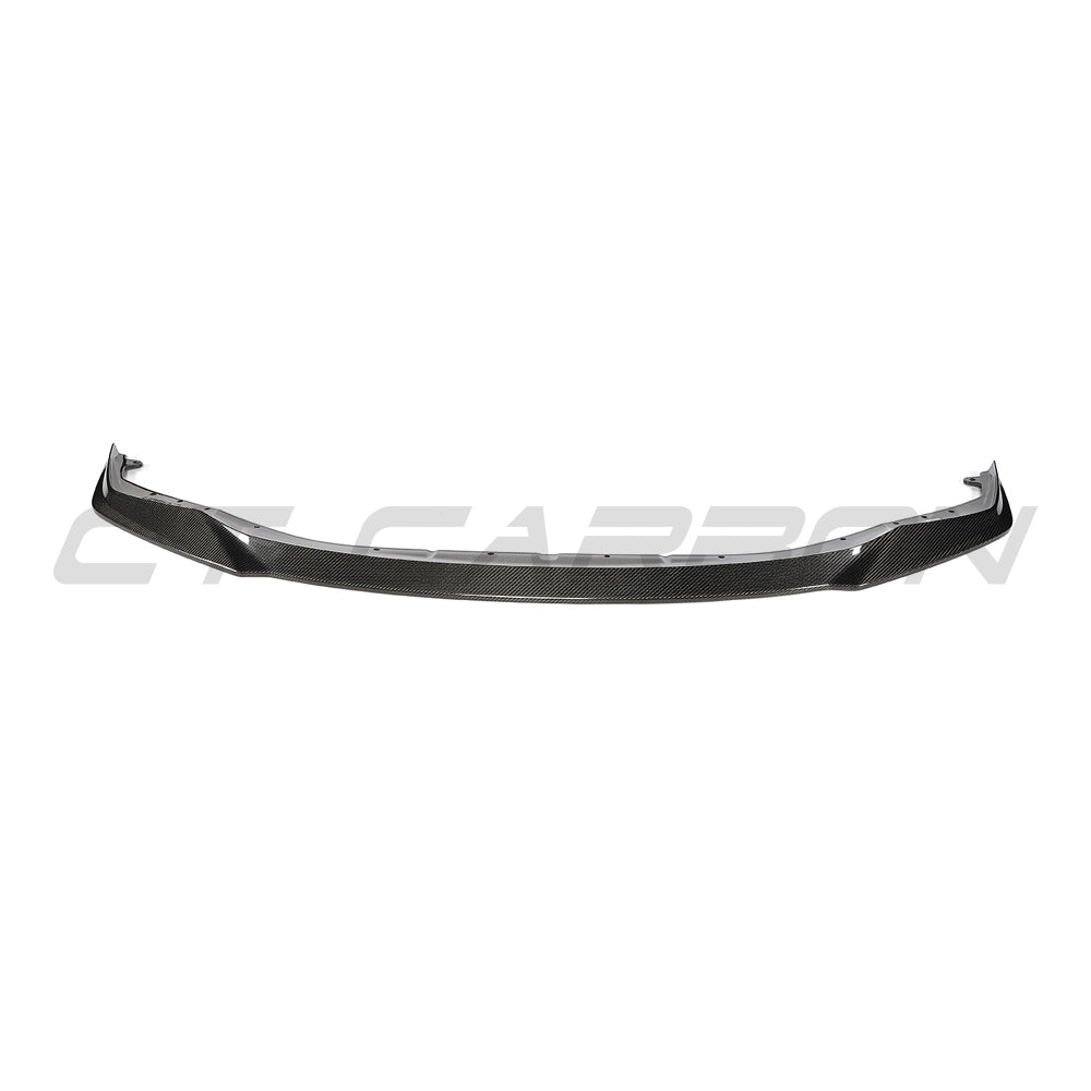 BMW G81 M3 Touring 2022+ CT Carbon full carbon fibre kit, including splitter, showcasing sleek lightweight design and carbon weave details.