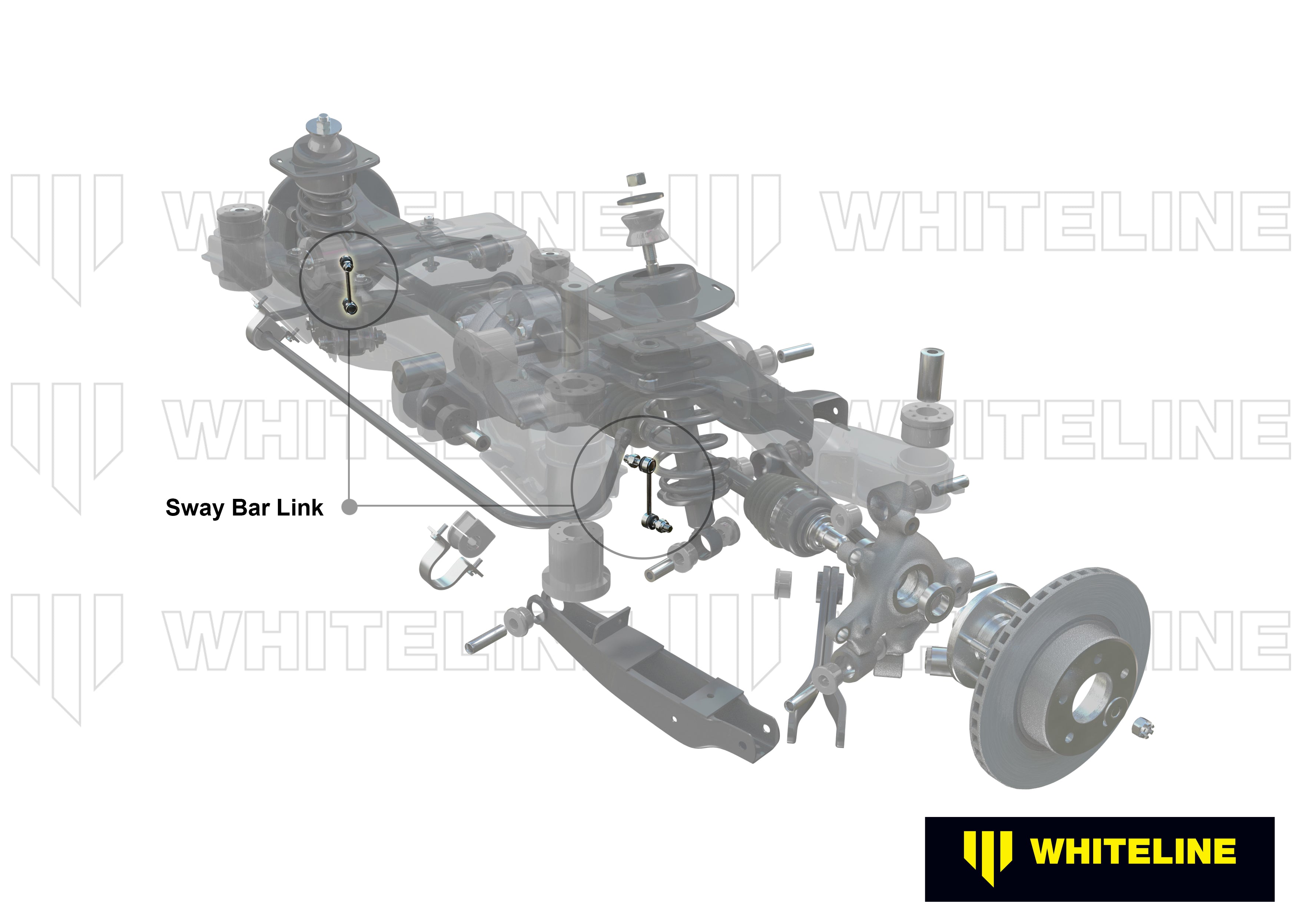 Whiteline - Rear Axle Anti Roll Bar Link - Assembly F87 M2 & M2 Comp