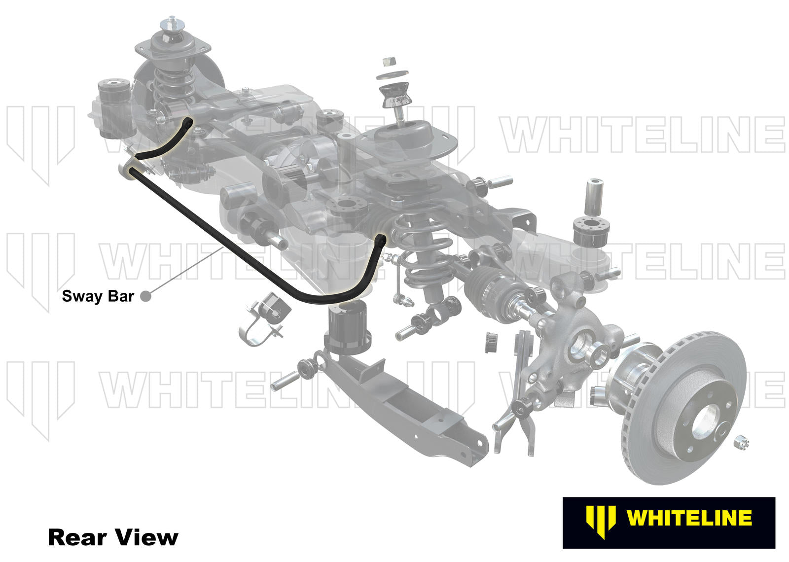 Whiteline - Rear Anti Roll Bar - Assembly - For BMW 2 F87 M2