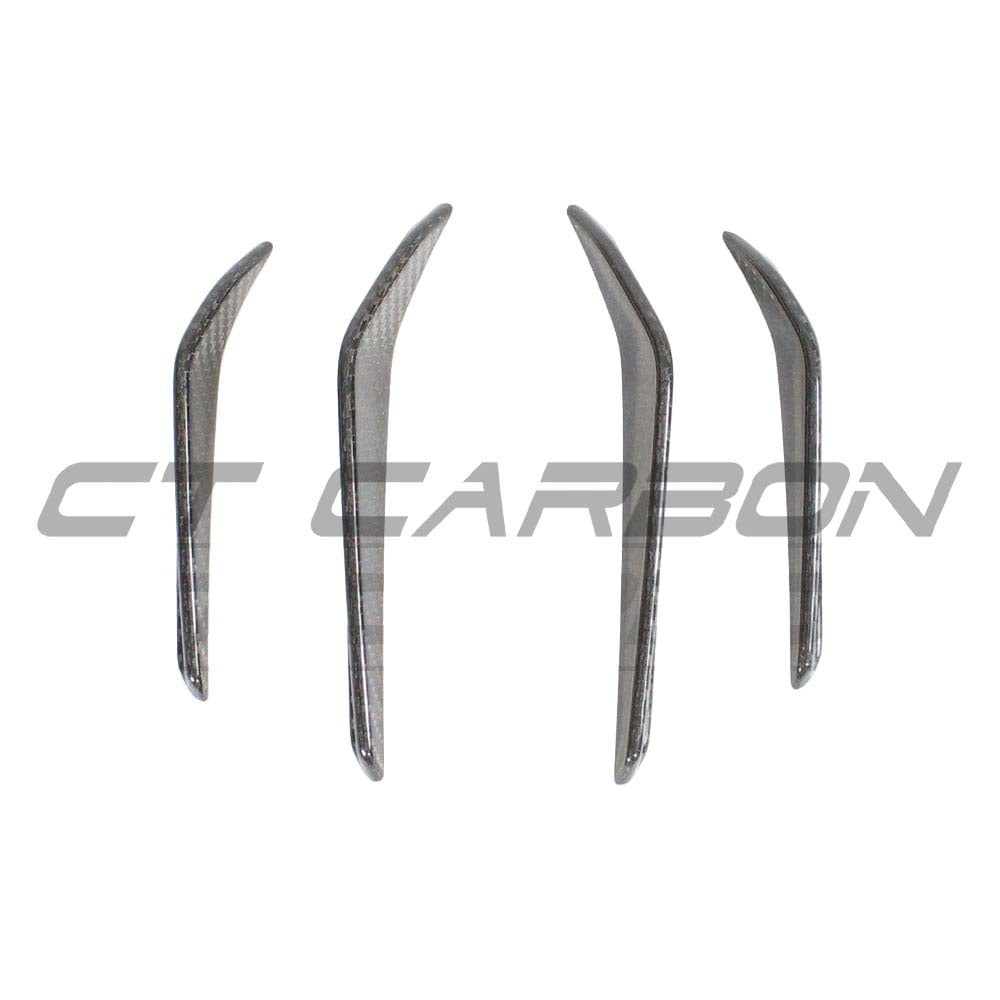 BMW G81 M3 Touring full carbon fibre kit by CT Carbon, includes bonnet trims, front bumper canards, and other performance parts.
